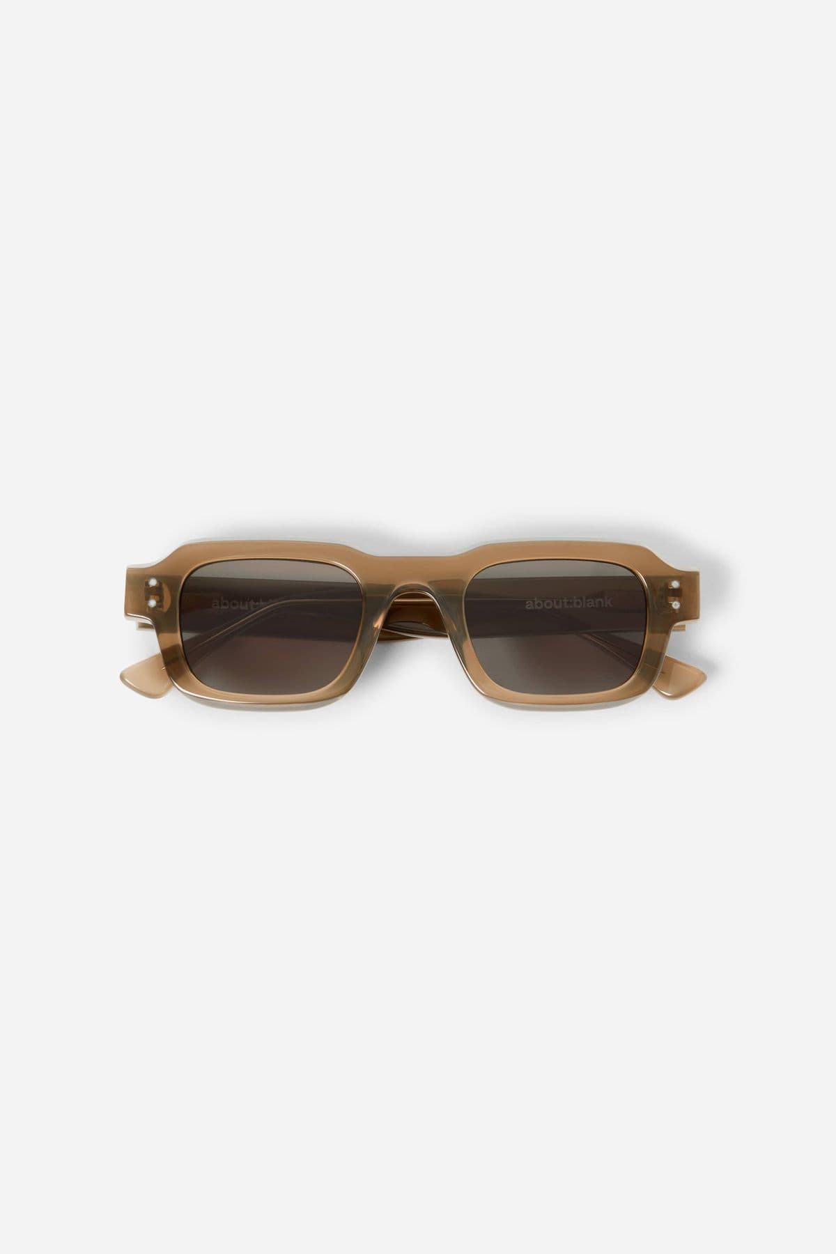 Orange Double Bridge Sunglass