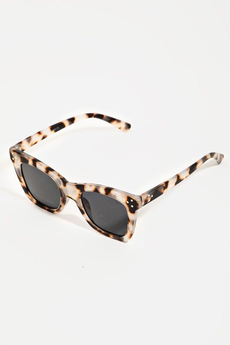 Tortoise Classic Square Sunglasses